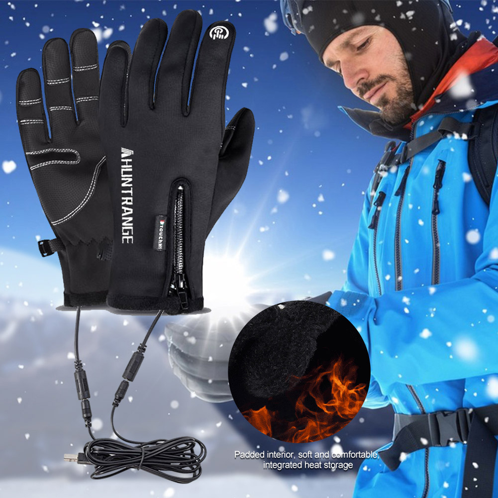 Winter Ski USB Heated Gloves T - Touch Screen Gloves review and price