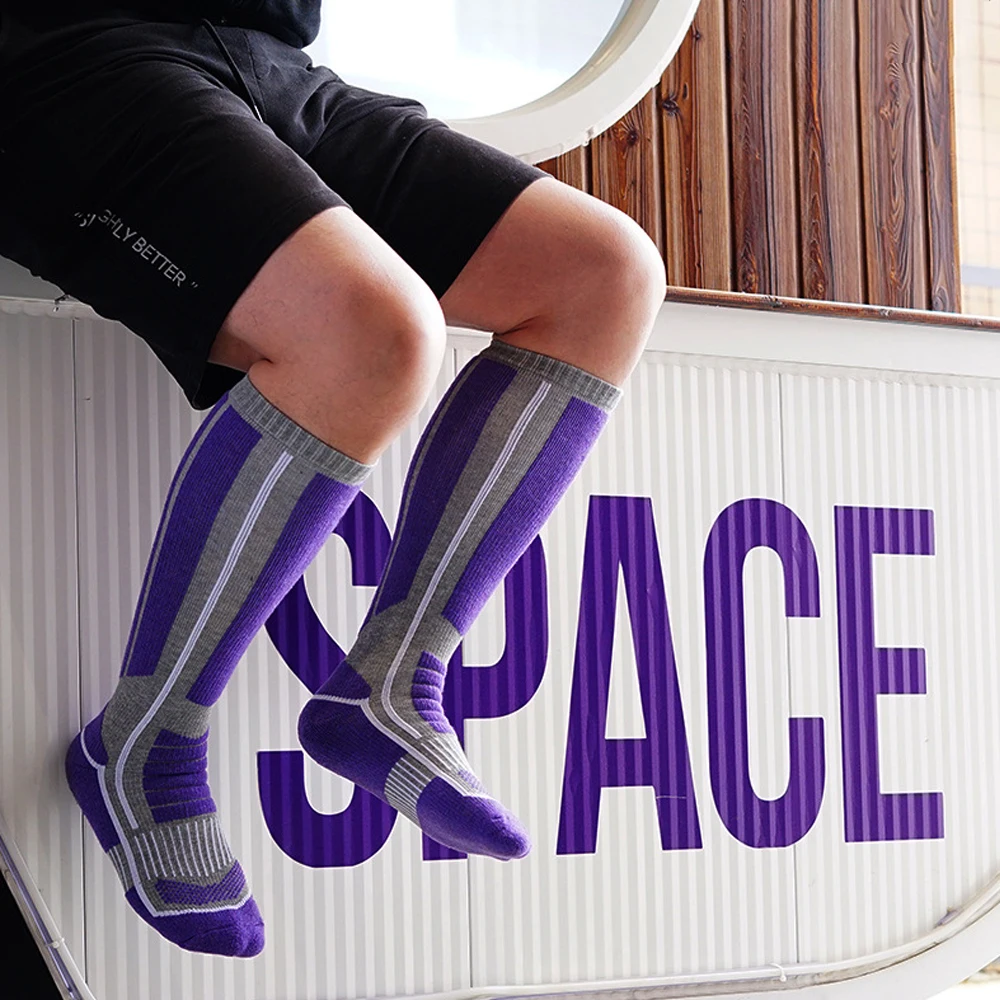 XQQMXX 1Pair Ski Socks Skiing  - Thermal Sock Wool review and price