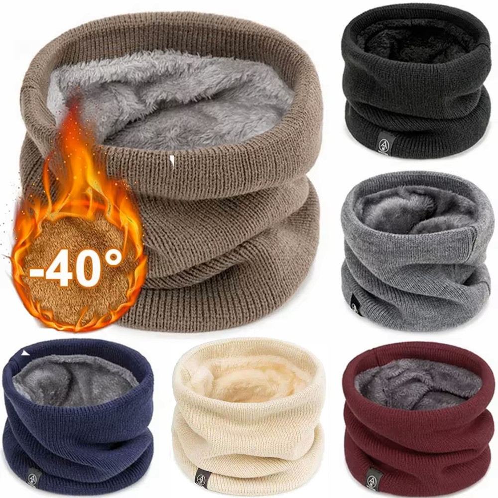 Thick Knit Neck Warmer Fleece  - Neck Gaiter Fleece review and price