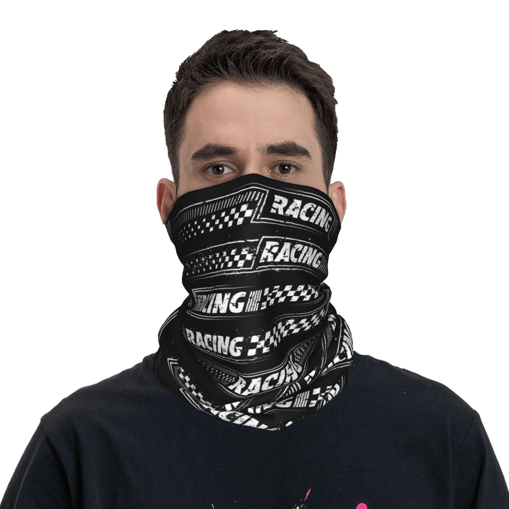 Custom Racing Speed Rally Race - Neck Gaiter Fleece review and price