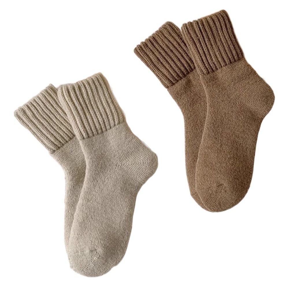 Creative Solid Color Thickened - Thermal Sock Wool review and price