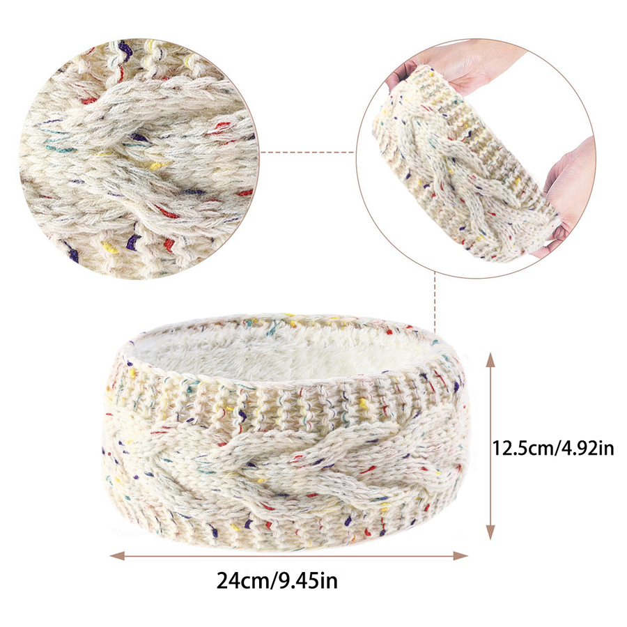 SSUNTAK Women Winter Knitted H - Fleece Ear Warmer Band review and price