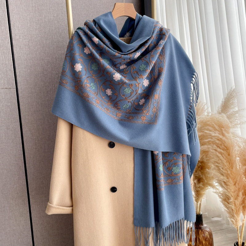 2025 New Embroidery Cashmere S - Cashmere Pashmina Wrap review and price