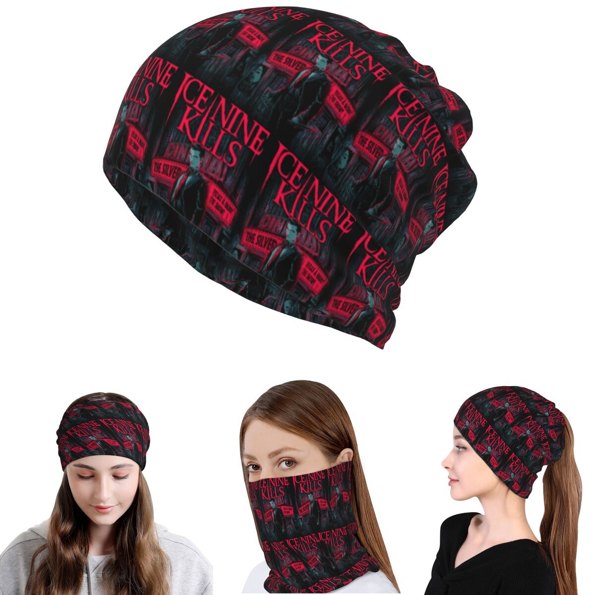 Ice Nine Kills The Silver Scre - Knit Beanie Hat Warm review and price